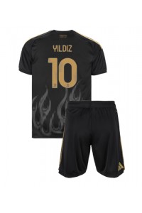 Juventus Kenan Yildiz #10 Babyklær Tredje Fotballdrakt til barn 2026-27 Korte ermer (+ Korte bukser)